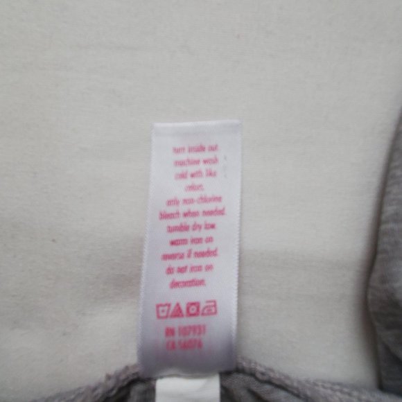 Justice Active Kids Yoga Pink Gray Color Mesh Block Leggings Size 8 - Picture 9 of 9